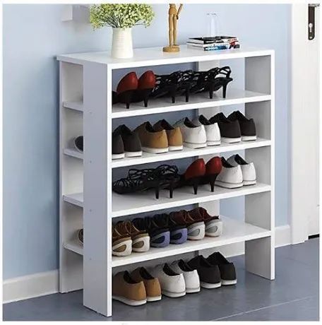 Industrial Metal Shoe Shelf Unit